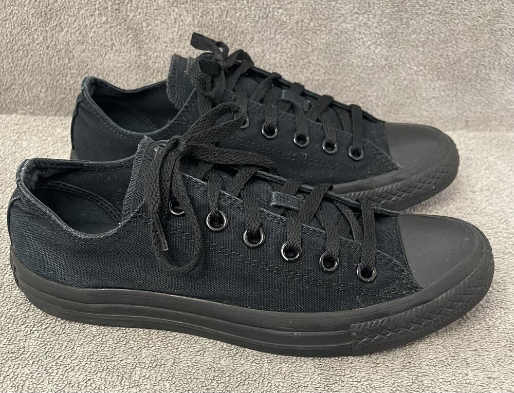 Converse Chuck Taylor All Star Women’s Black Unisex Women’s 8.5 Men 6.5 Low-Top